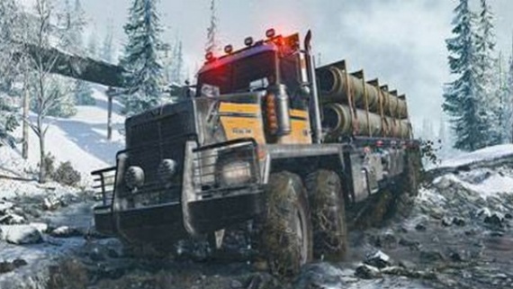 旋转轮胎：雪地奔驰